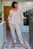 Ren Tiles of Marrakesh X Ali Ash Smock Top